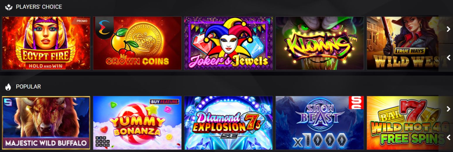 types-of-tron-casino-games